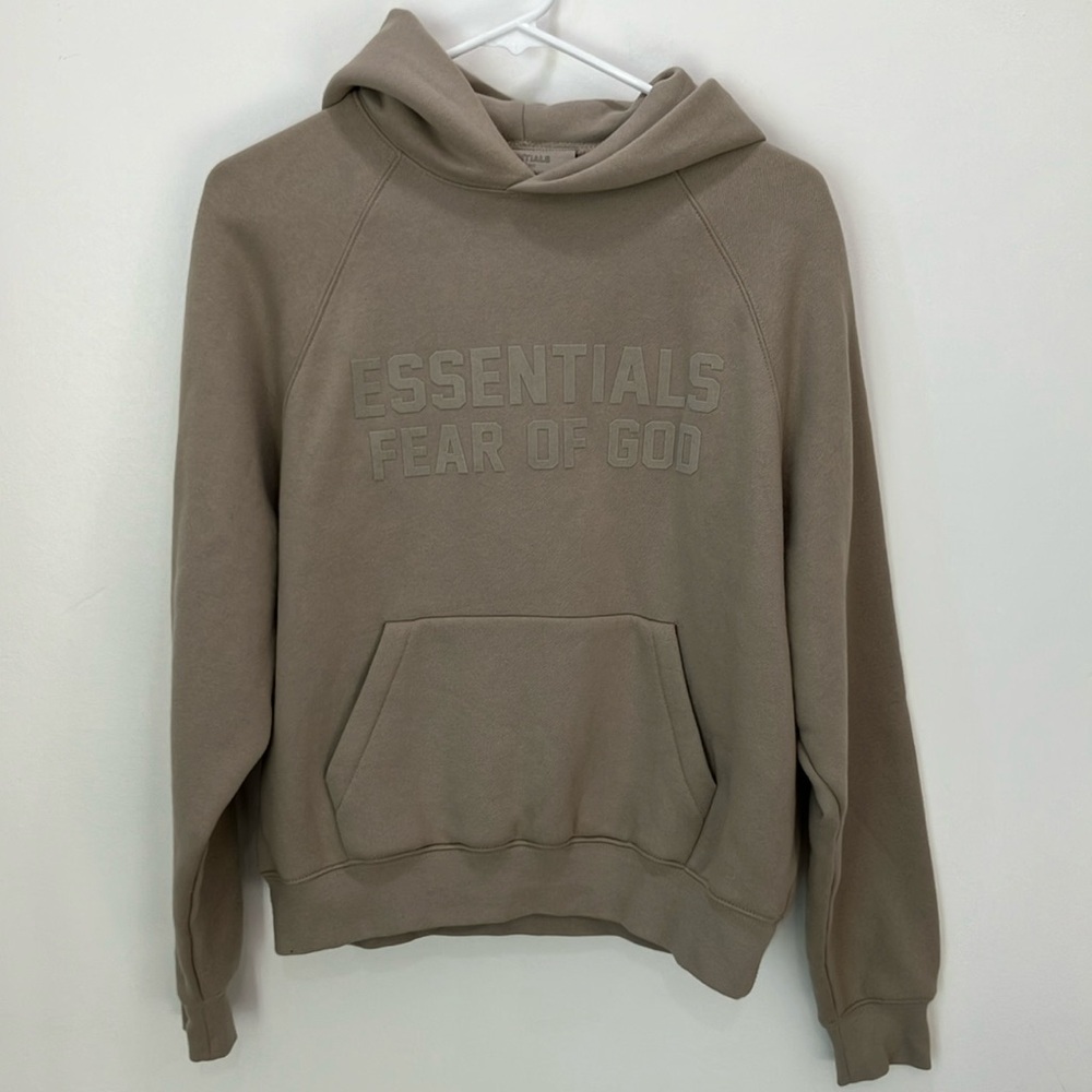 Essentials Tan Hoodie